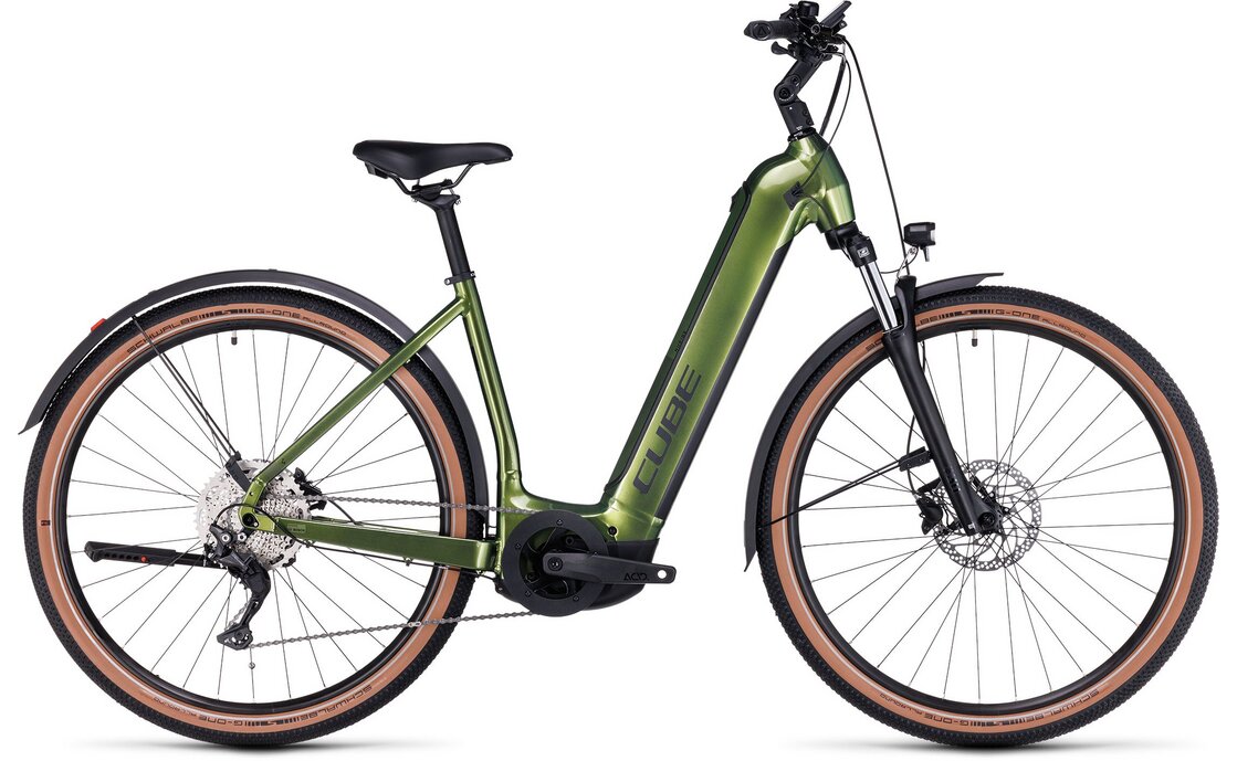 Cube Nuride Hybrid Pro 750 Allroad - 750 Wh - 28 Zoll - Tiefeinsteiger - 2023
