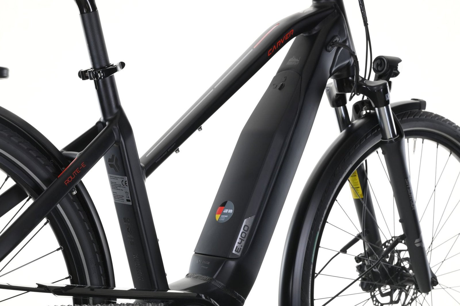Carver Route E.400 – 400 Wh – 28 Zoll – Damen Sport – 2025