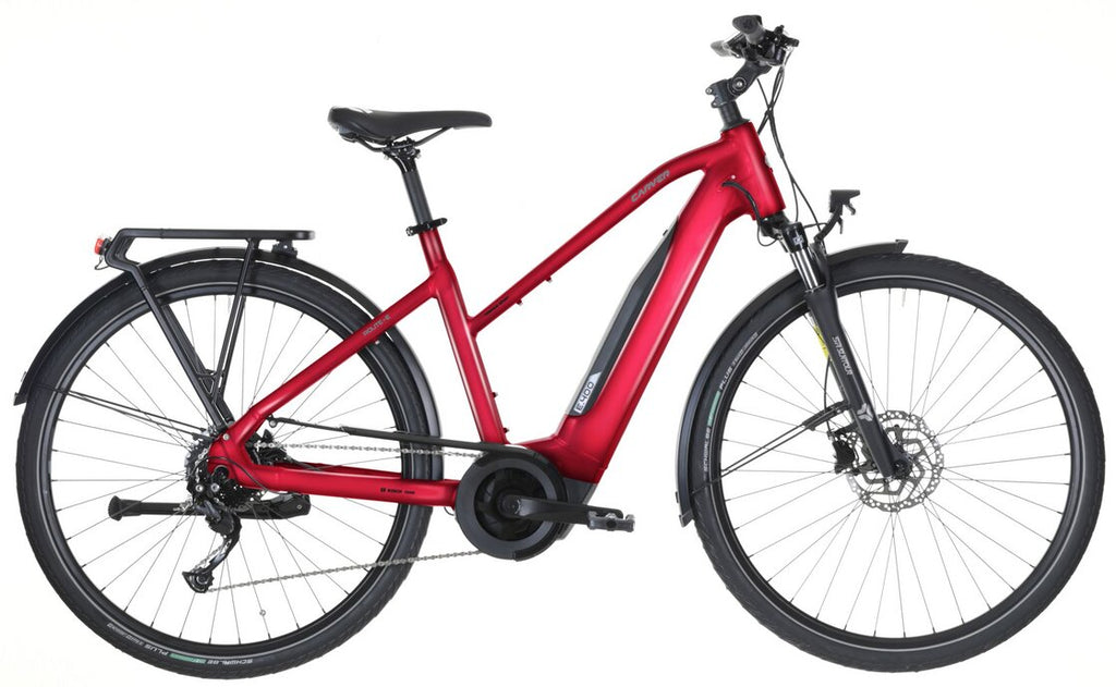 Carver Route E.400 - 400 Wh - 28 Zoll - Damen Sport - 2025 - Rot