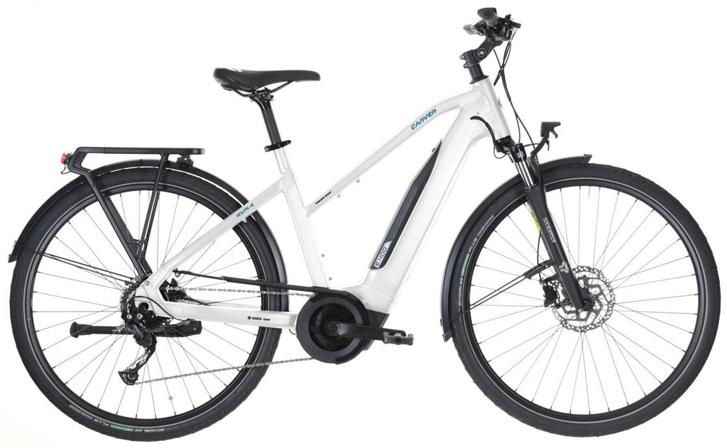 Carver Route E.400 - 400 Wh - 28 Zoll - Damen Sport - 2025 - Weiß