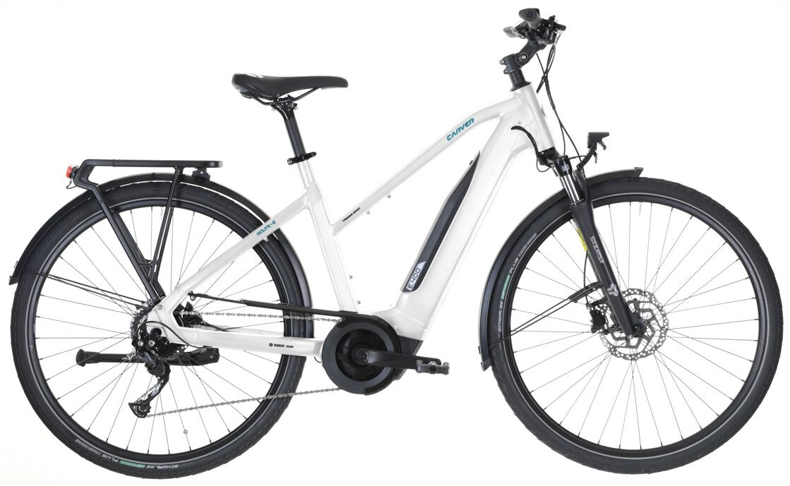 Carver Route E.400 - 400 Wh - 28 Zoll - Damen Sport - 2025 - Weiß