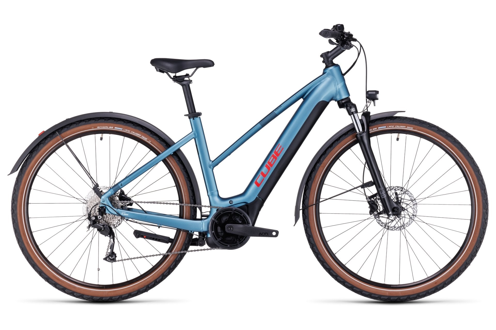 Cube Nuride Hybrid Performance 500 Allroad - 500 Wh - 28 Zoll - Damen Sport - 2024 – Bild 6