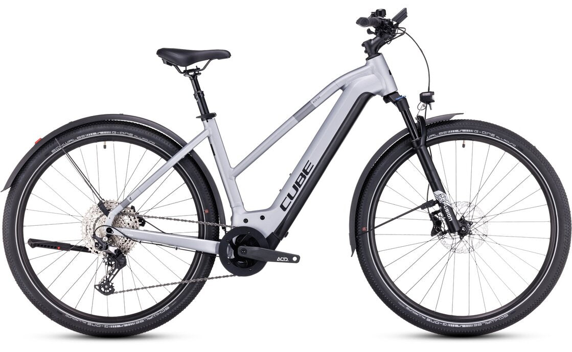 Cube Nuride Hybrid EXC 750 Allroad - 750 Wh - 28 Zoll - Diamant - 2024 - Silver