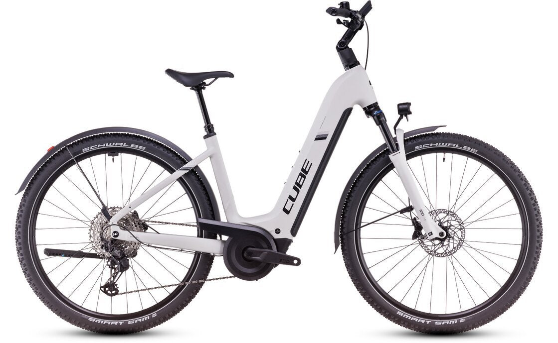 Cube Nuride Hybrid EXC 800 Allroad – 800 Wh – 28 Zoll – 2025 – Weiß