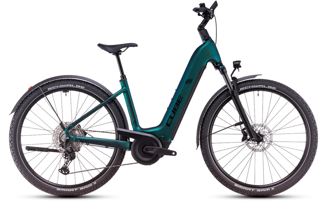 Cube Nuride Hybrid EXC 800 Allroad - 800 Wh - 28 Zoll - Tiefeinsteiger - 2025