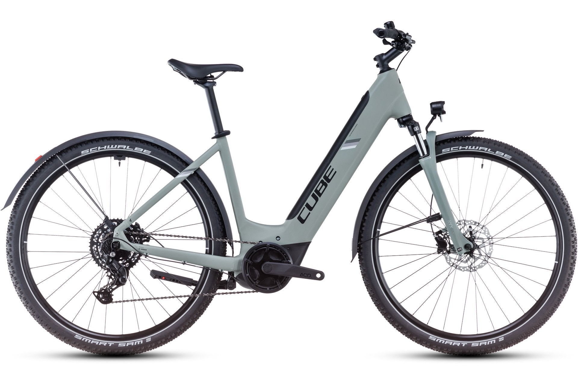 Cube Nuride Hybrid Performance 500 Allroad - 500 Wh - 28 Zoll - Tiefeinsteiger - 2025 – Bild 6