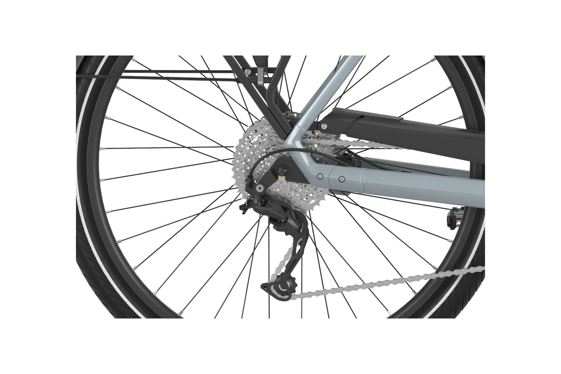 Gazelle Chamonix T10 HMS - 630 Wh - 28 Zoll - Tiefeinsteiger - 2024 – Bild 3