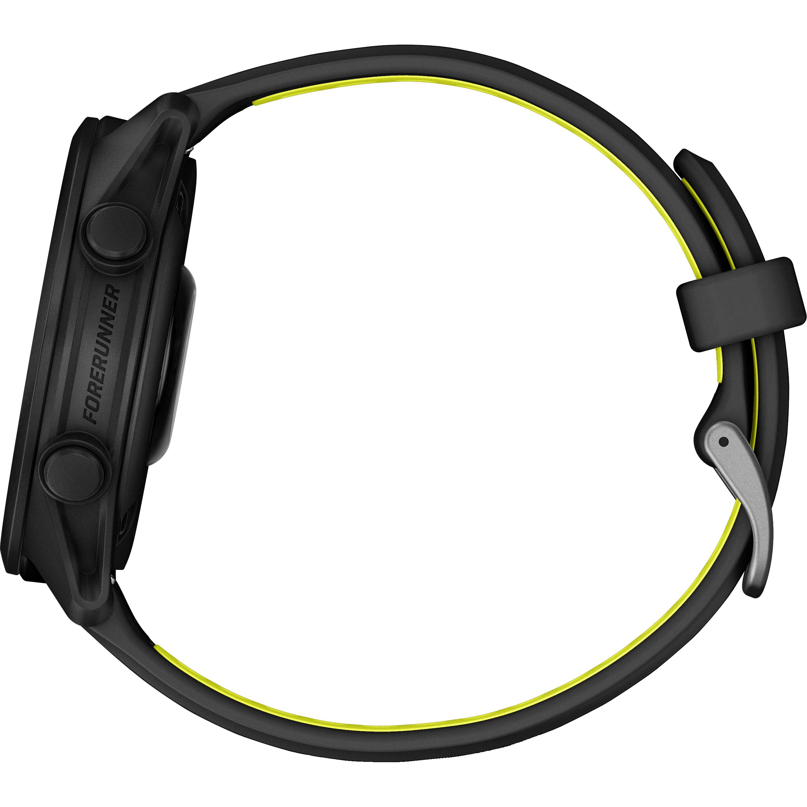 Garmin Forerunner 170 Music Bundle HRM 200 XS-S Schwarz – GPS-Laufuhr mit Musik, AMOLED-Display Amp Yellow