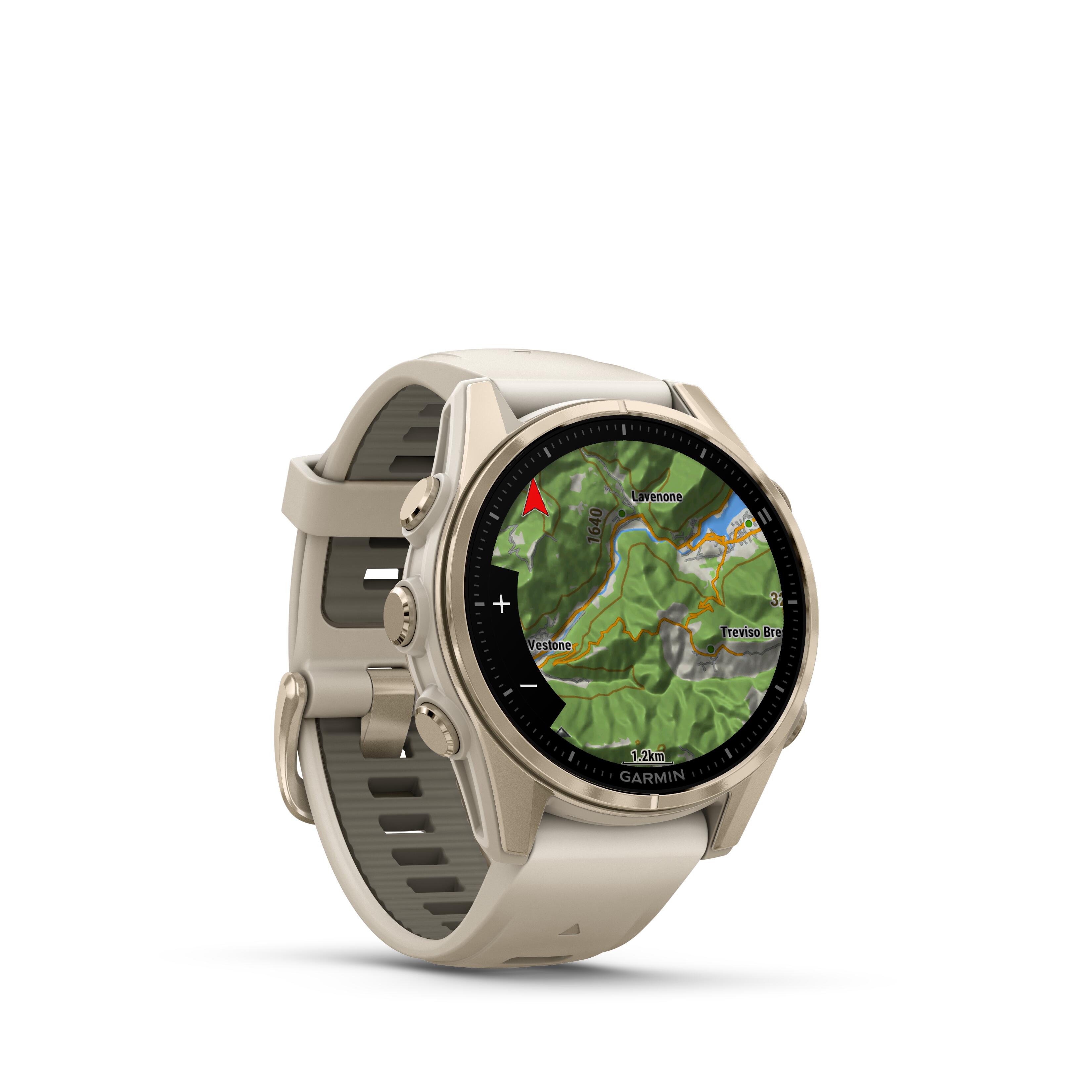 Smartwatch AMOLED Soft Gold 43 mm, Fēnix® 8 2/15