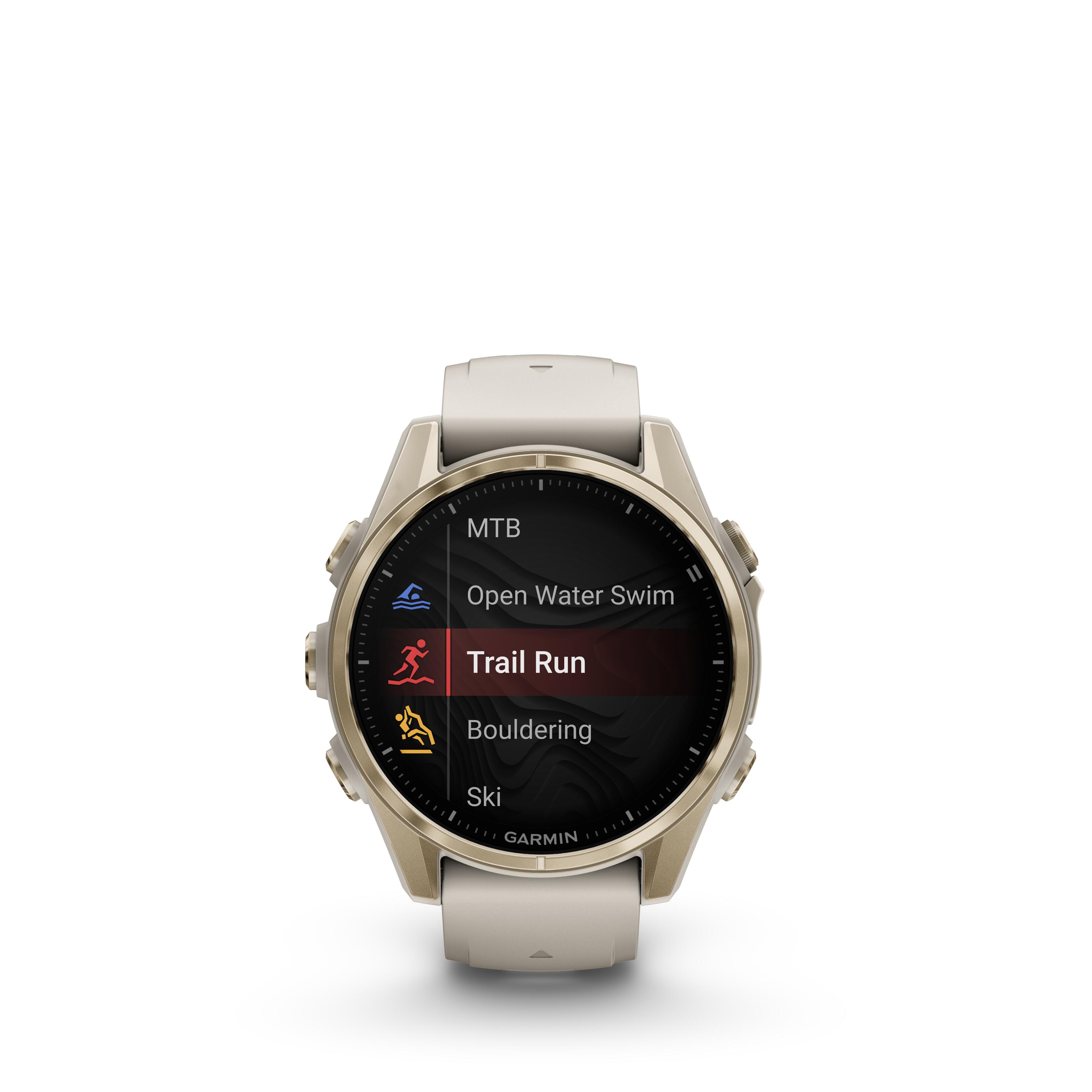 Smartwatch AMOLED Soft Gold 43 mm, Fēnix® 8 7/15