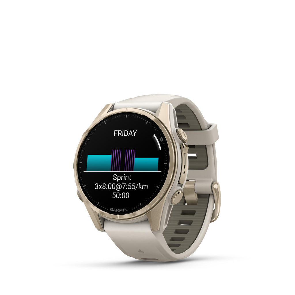 Smartwatch AMOLED Soft Gold 43 mm, Fēnix® 8 13/15