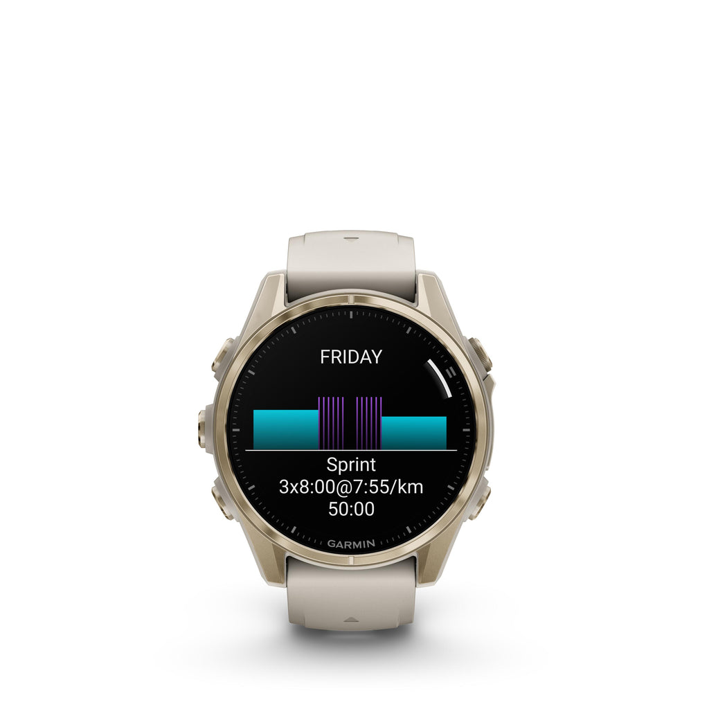 Smartwatch AMOLED Soft Gold 43 mm, Fēnix® 8 4/15